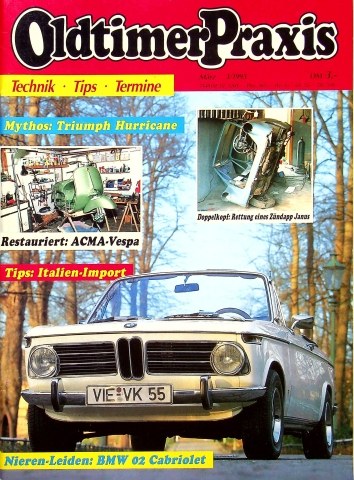 Oldtimer Praxis 03/1993 Oldtimer Praxis 03/1993